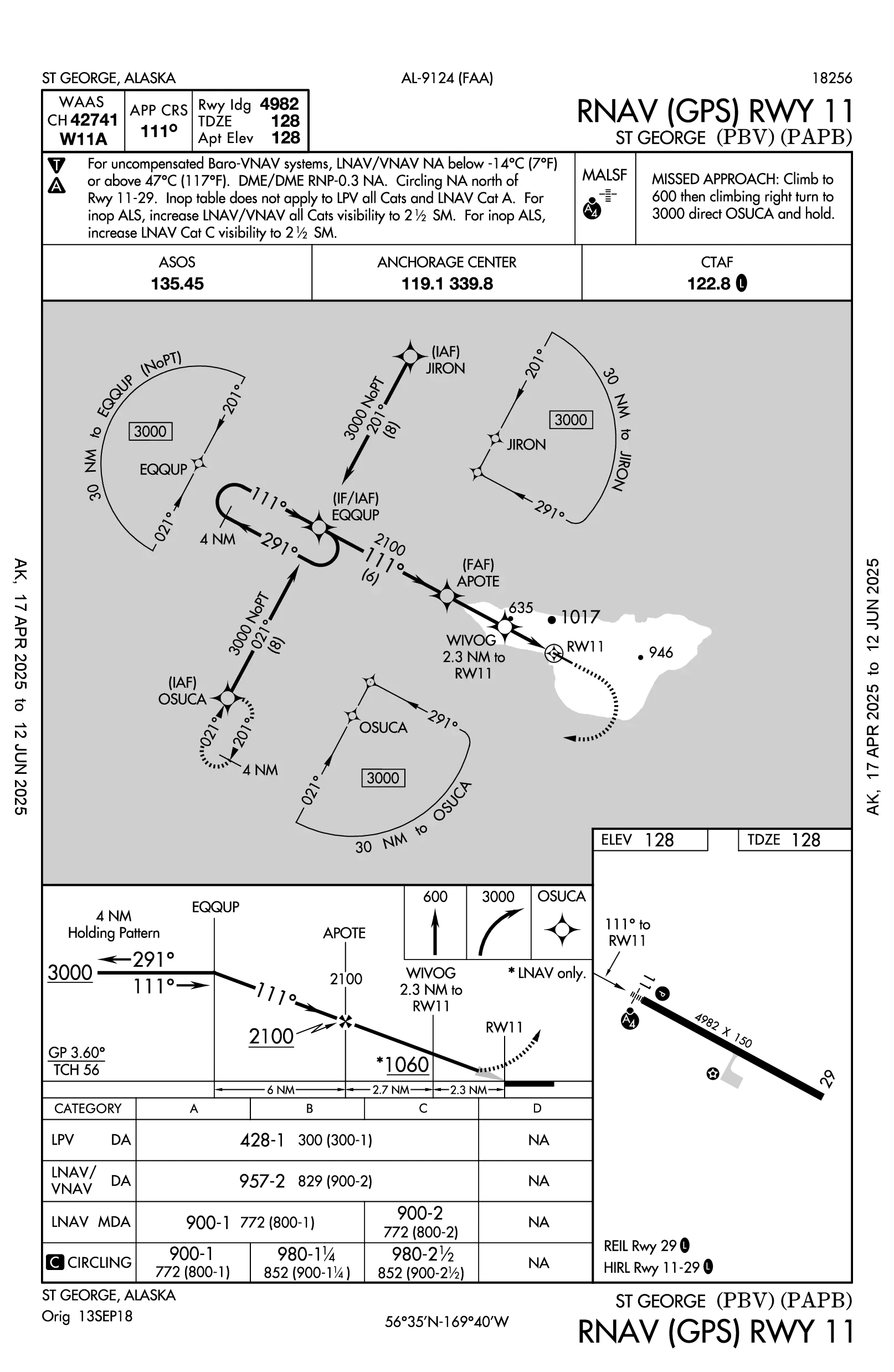 PAPB RNAV GPS RWY 11 Approach Plate